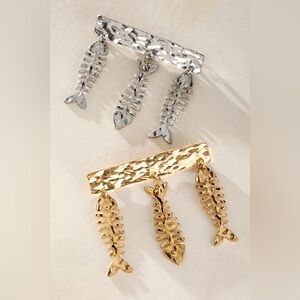 NWT! FP Free People Fish Outta Water Brooch